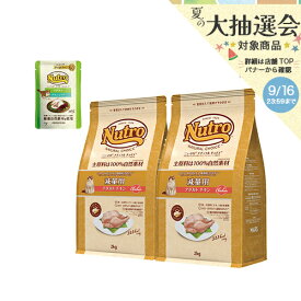 ニュートロ　猫　ナチュラルチョイス　減量用アダルト　チキン　2kg×2袋＋デイリー　ディッシュ　アダルト　パウチ　おまけ付
