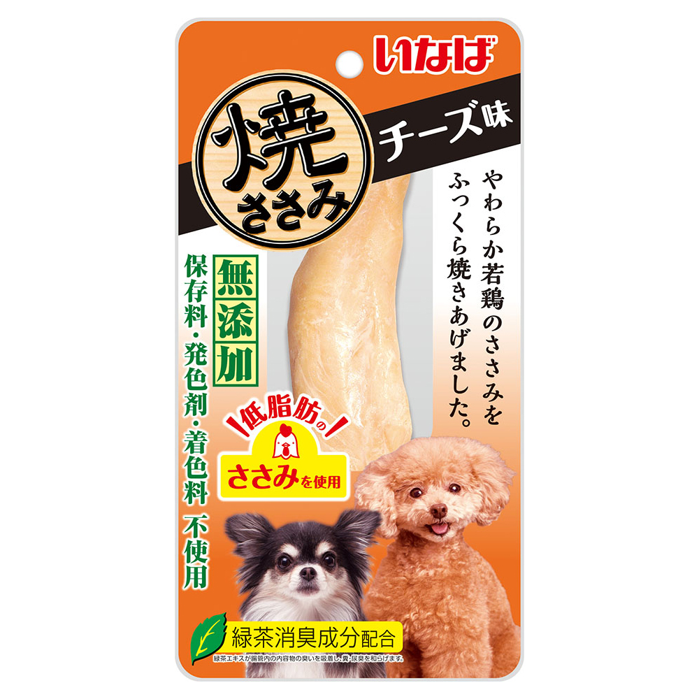いなば　犬用　焼ささみ　チーズ味　１本　６個入　犬 おやつ ささみ　ボール売り　関東当日便