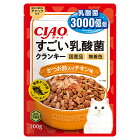 CIAO　すごい乳酸菌クランキー　かつお節入り　チキン味　200g　関東当日便