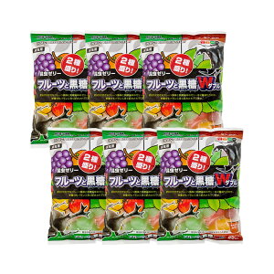 フジコン 昆虫ゼリー フルーツと黒糖ダブル 50P(16g×50個) 6袋 関東当日便