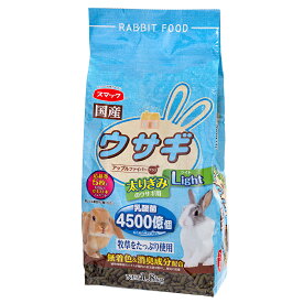 スマック　ウサギ　ライト　1．8kg　国産　うさぎ　フード【HLS_DU】　関東当日便