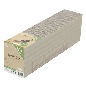 猫用　爪とぎ　アイリスオーヤマ　猫の爪とぎ　6個パック　P−NTN−6P　猫　つめとぎ　ダンボール　詰め替え用　関東当日便