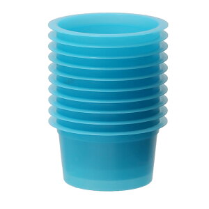 使い捨て餌皿 深型 ブルー 10個 プラスチック製 関東当日便