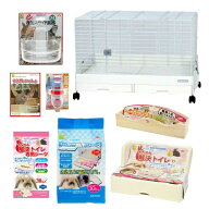 三晃商会　うさぎ基本飼育セット　イージーホーム・エボ80　WH（ホワイト）　関東当日便