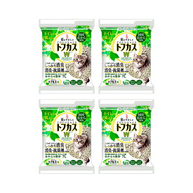 猫砂　トフカスW（ダブル）　7L×4袋　おからの猫砂　固まる　燃やせる　流せる【HLS_DU】　関東当日便