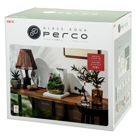 GEX　水槽セット　グラスアクア　PERCO　T−WH　20×20×20cm　ペルコ　メダカ　小型水槽　関東当日便