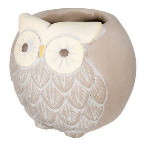 鉢 ラフォーレフクロウ A−S グレー 植木鉢 観葉植物 関東当日便