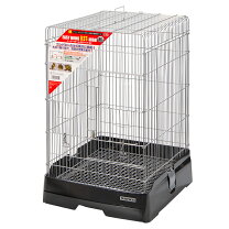 新品】送料込/小動物用ペットケージ イージーホーム60ハイ黒 モモンガ  