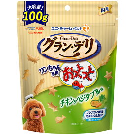 グラン・デリ　ワンちゃん専用おっとっと　チキン＆ベジタブル味　100g　関東当日便