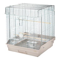 鳥かご　HOEI　465オカメ　オートミール　（46．5×46．5×58cm）　オカメ　中型インコ　チャームオリジ…