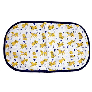 アウトレット品 盲導犬チャリティー ひんやりカートマット イエロー M 訳あり 関東当日便