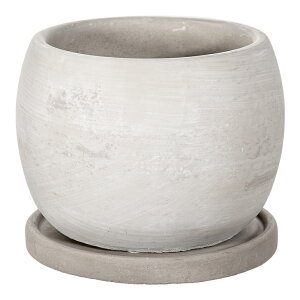 セメントポット ボール L 植木鉢 関東当日便