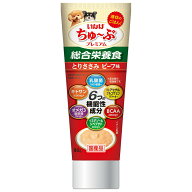 いなば　ちゅ〜ぶプレミアム　とりささみ　ビーフ味　80g×6　関東当日便