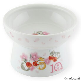 食器　猫用　猫壱　脚付フードボウルレギュラー　mofusand　関東当日便