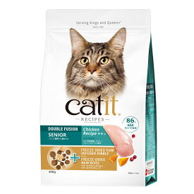 キャットフード　高齢猫　GEX　Catit（キャットイット）　Recipes　SENIOR　400g　高齢猫　シニア　関東当日便