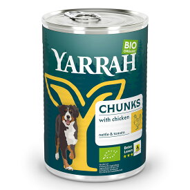 ドッグフード　YARRAH　ヤラー　ドッグディナー　チキンチャンク缶　400g　正規品【HLS_DU】　関東当日便