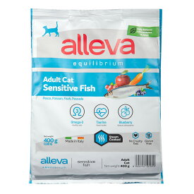アレバ　エクイリブリアム　センシティブ　フィッシュ（ニシン使用）　成猫用　400g　関東当日便