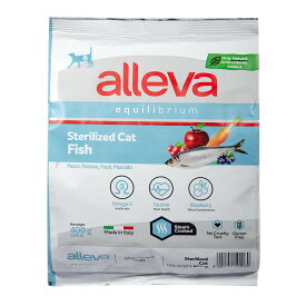 アレバ　エクイリブリアム　去勢避妊　フィッシュ（ニシン使用）　400g　関東当日便