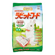 イースター　動物村　ラビットフード　5種の牧草ミックス　4kg　うさぎ　フード　お一人様5点限り　関東…