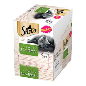 シーバ リッチ シーフードミックス まぐろ・蟹かま入り 35g×12 キャットフード