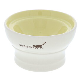 アウトレット品　ペティオ　necoco　脚付き陶器食器　ドライフード向き　petio＿chanet　訳あり　関東当日便