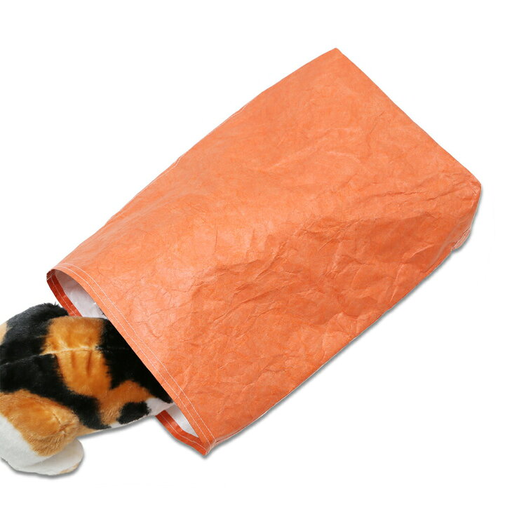 楽天市場】猫様用 かみぶくろ ねこダッシュ【オレンジ】ハンドメイド 