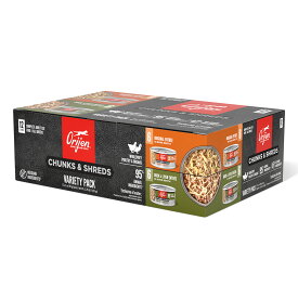 オリジン　チャンク＆シュレッド　バラエティパック　85g×12缶（オリジナル ×6缶＋ダック＆レバー×6缶）　正規品　関東当日便