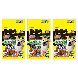 ドッグフード　ゴン太のふっくらソフト　柴犬用　2．7kg×3　関東当日便