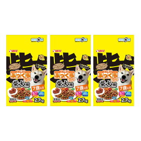 ドッグフード　ゴン太のふっくらソフト　柴犬用　7歳以上用　2．7kg×3　関東当日便