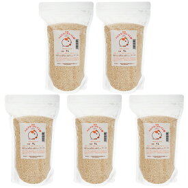 ハムスター　トイレ　国産　ハムスターのトイレ砂　1L×5　ゼオライトサンド　消臭　関東当日便