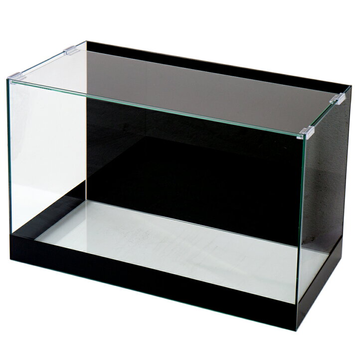 楽天市場 バックスクリーン貼付済 ジェットブラック 前側面５ｃｍ帯タイプ オールガラス６０ｃｍ水槽 お一人様１点限り 沖縄別途送料 関東当日便 Charm 楽天市場店