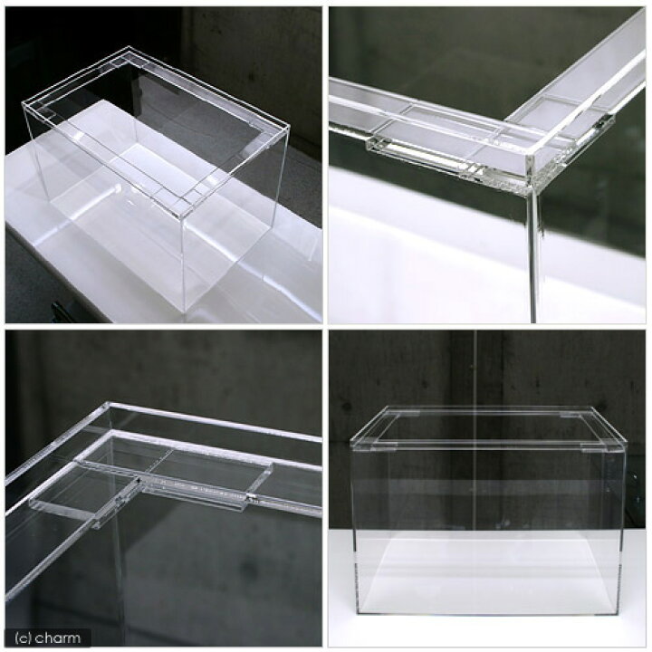 楽天市場】水槽 アクリル水槽（サイズ：450×300×300mm 板厚 