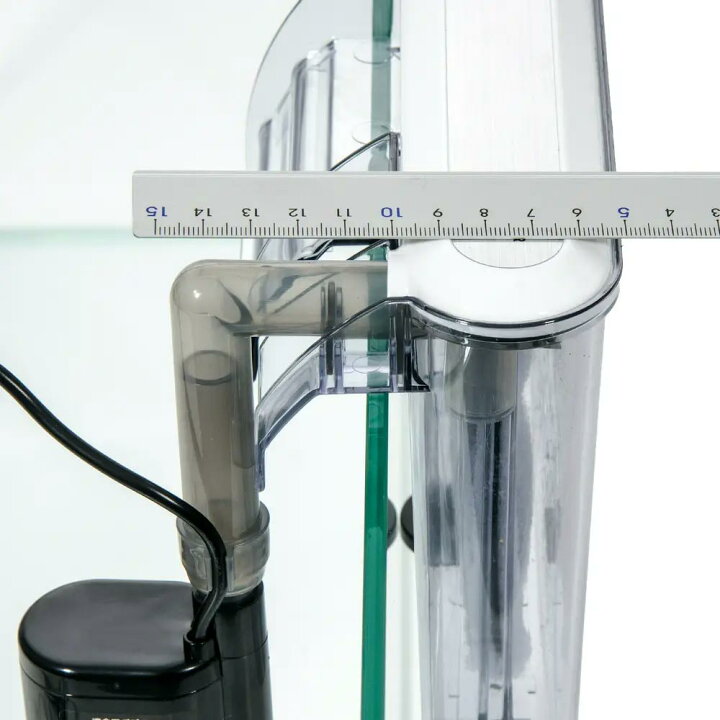 ジェックス グラステリアスリム450水槽 フレームレス水槽 奥行スリム 超ポイントアップ祭 フレームレス水槽