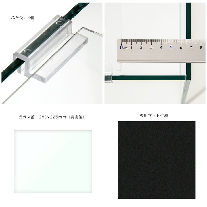 楽天市場】ガラス水槽 アクロ30ハイ 30×30×40cm お一人様1 