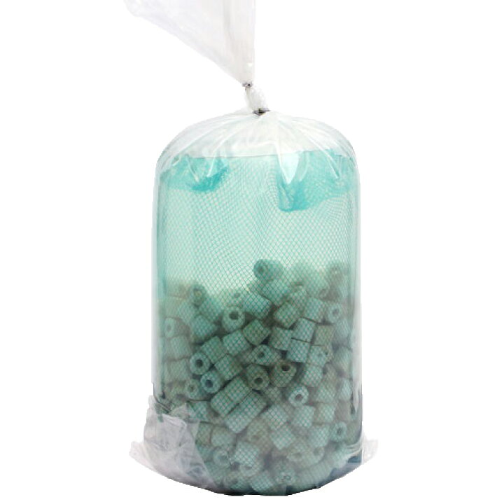 楽天市場 海水魚 ろ材 海水用 バクテリア付き ライブろ材 グラスリング A アルファ ｓサイズ ３ｋｇ Charm 楽天市場店