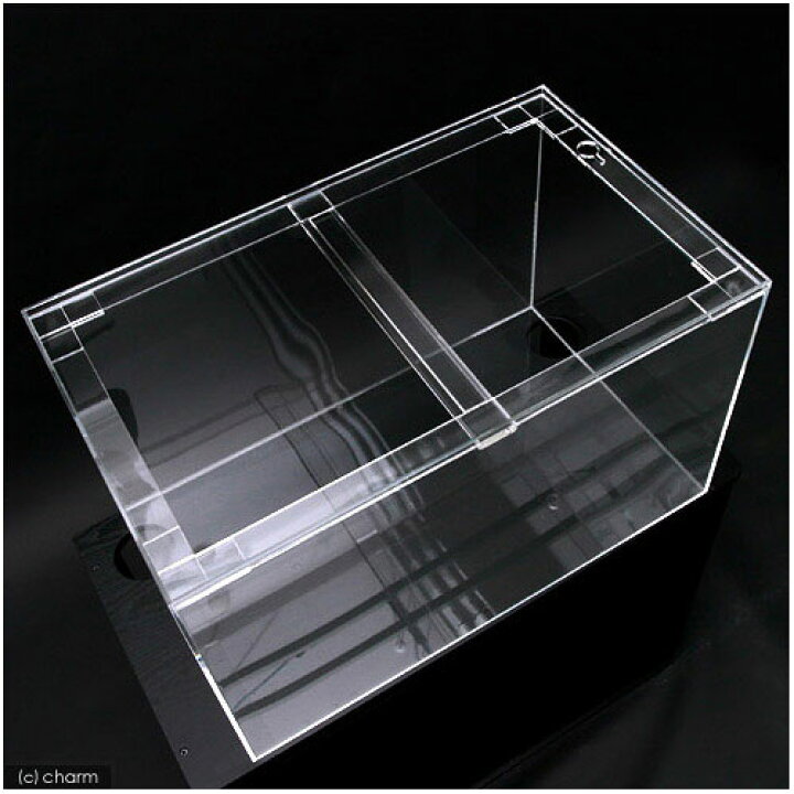 楽天市場】メーカー直送 （受注生産）水槽 アクリル水槽 750×450  