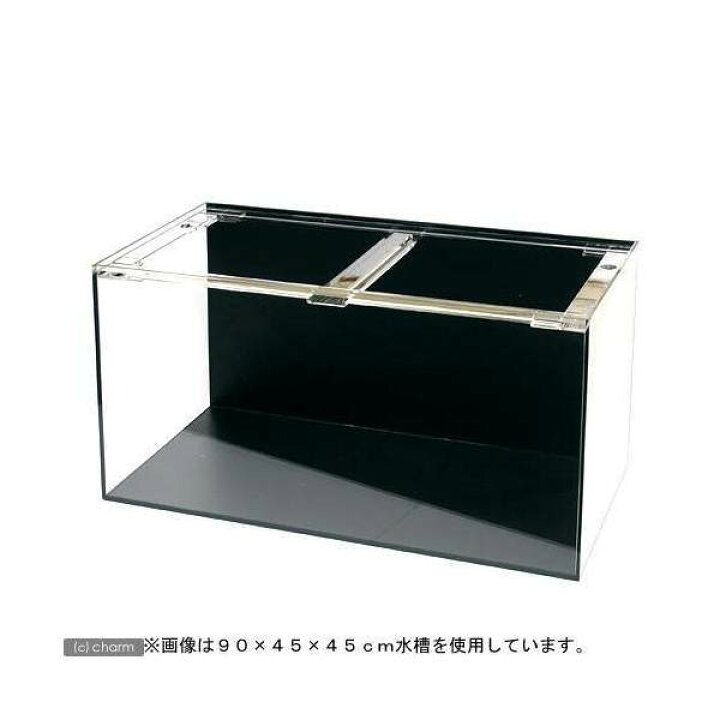 楽天市場】メーカー直送 （受注生産）水槽 アクリル水槽2面ブラック 
