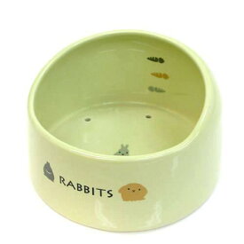 マルカン　うさぎのフード付食器　うさぎ　食器　関東当日便