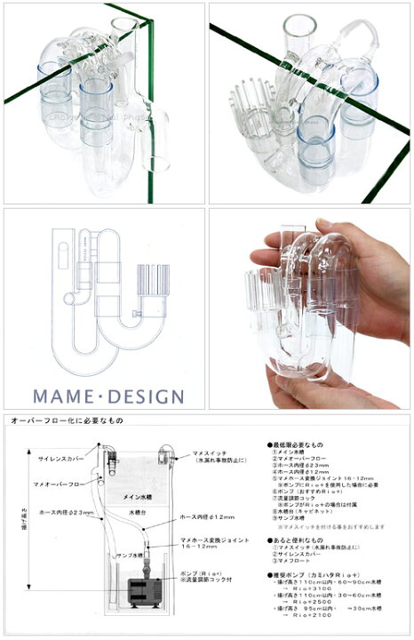 楽天市場】マメデザイン マメオーバーフローM（mame 