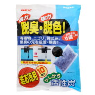 【7／15限定】当選確率2分の1！1等最大100％　GEX　やしがら活性炭　超お徳用10個入　ジェックス