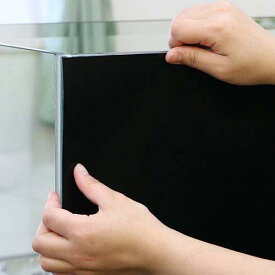 バックスクリーン　ARTI（アルティ）90　ジェットブラック（95×50cm）　関東当日便