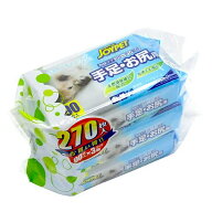 【4／10限定】当選確率2分の1！1等最大100％　ジョイペット　ウェットティッシュ　手足・お尻用　90枚入…
