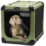 ソフクレート　n2　XL　大型犬　キャリーバッグ　クレート（31．8kgまで）　アウトドア　防災　折りたた…