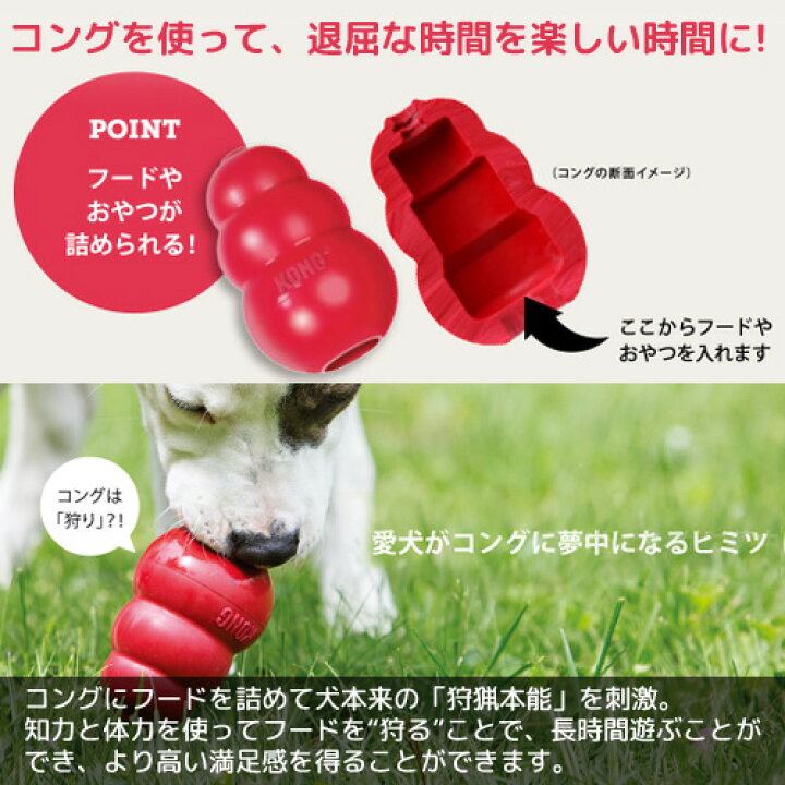 楽天市場 コング パピーコング ｓ 正規品 犬 犬用おもちゃ 関東当日便 Charm 楽天市場店