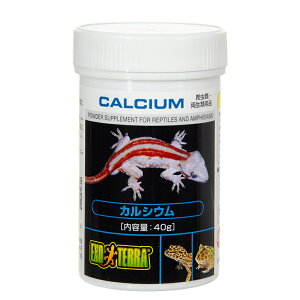 GEX エキゾテラ カルシウム 40g 爬虫類 サプリメント 添加剤 ジェックス 関東当日便