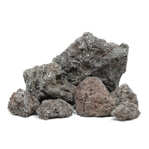 形状お任せ 剛溶岩石 サイズミックス 3kg 30cm水槽向け アクアリウム レイアウト素材 関東当日便