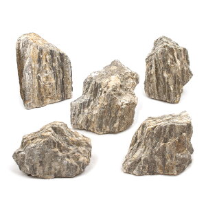 形状お任せ 輝隆石 Mサイズ(約13〜18cm) 5個 アクアリウム レイアウト素材 関東当日便