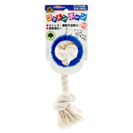 ドギーマン　コットンボーン　縦型　SS　犬　犬用おもちゃ　骨（ボーン）　関東当日便