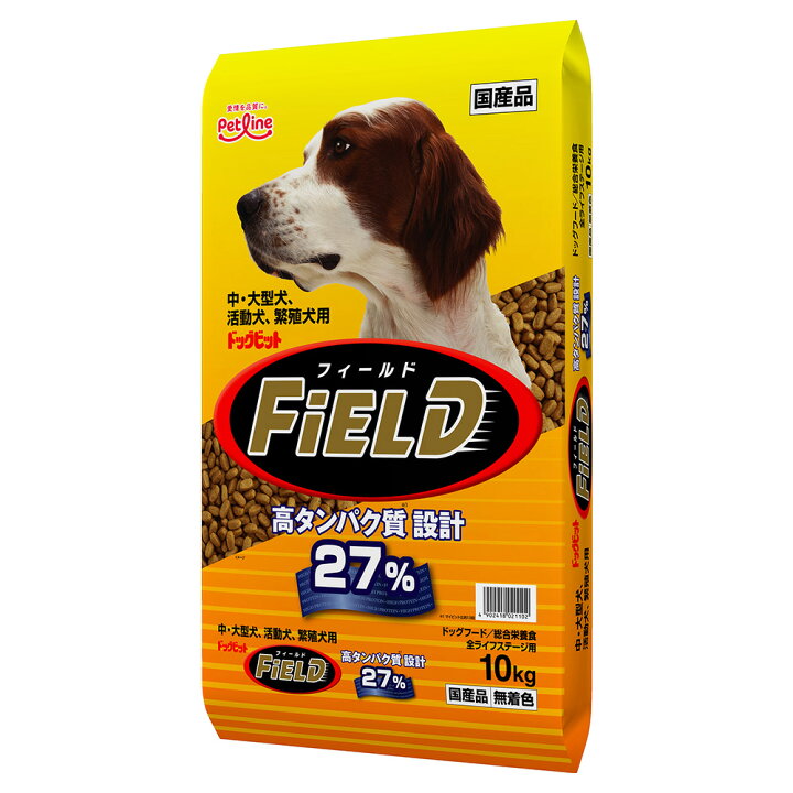 楽天市場 ドッグビット フィールド １０ｋｇ ドッグフード お一人様２点限り 関東当日便 Charm 楽天市場店