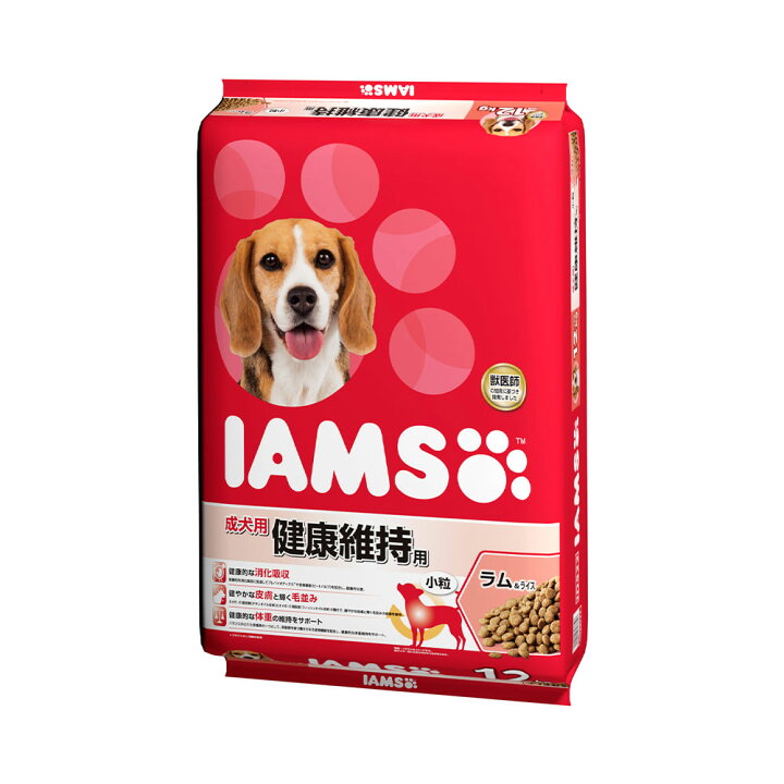 楽天市場 ドッグフード アイムス 成犬用 健康維持用 ラム ライス 小粒 １２ｋｇ 正規品 ｉａｍｓ お一人様１点限り 関東当日便 Charm 楽天市場店